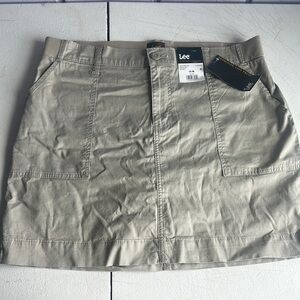 New Lee Beige Casual Skirt size 14